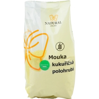 Natural Jihlava Kukuřičná mouka polohrubá 400 g