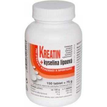 NATURVITA Kreatin + Kyselina lipoová 150 tablet