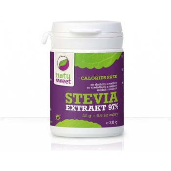 Natusweet Reisenberger GmbH A 2380 Perchtoldsdorf Stevia extrakt 97% 20 g