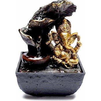 Nefertitis Pokojová fontána Ganéša 19,5 cm