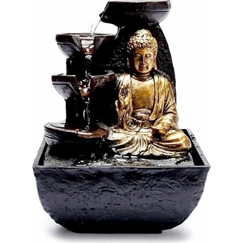 Nefertitis Pokojová fontána Soucitný Buddha 17,3 cm