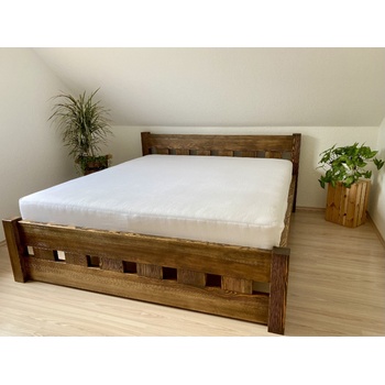 Nelly Lněné prostěradlo do gumy přírodní bílé 180/200/20