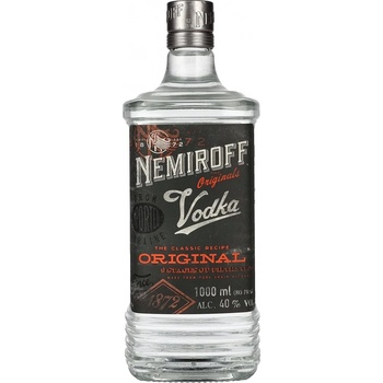 Nemiroff Vodka Original 40% 1 l (holá láhev)