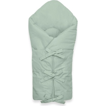 New baby Klasická šněrovací zavinovačka sea green