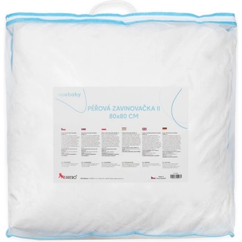 New Baby Luxusní péřová zavinovačka péřová výplň