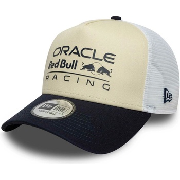 New Era RED BULL RACING 9FORTY TRUCKER Béžová Černá Bílá