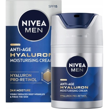 Nivea Men Hyaluron Face Moisturizing cream spf15 50 ml