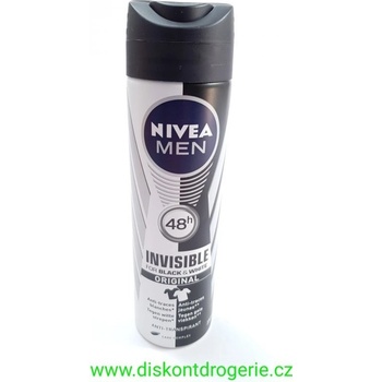 Nivea Men Invisible for Black & White Power deospray 150 ml