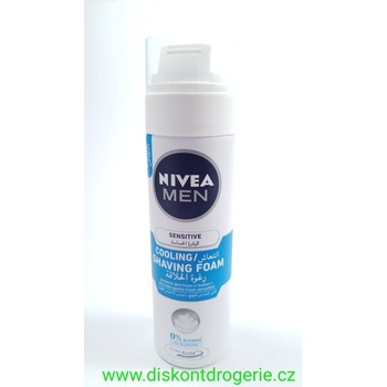 Nivea Men Sensitive Cooling pěna na holení 200 ml