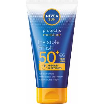 Nivea Sun Protect & Moisture Invisible Finish Mléko na opalování SPF50+ 150 ml