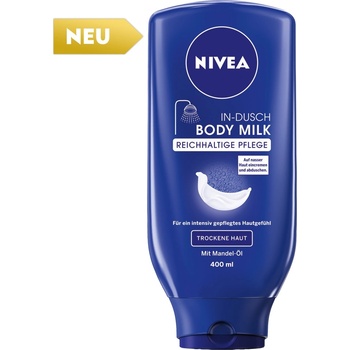 Nivea Výživné tělové mléko do sprchy 400 ml
