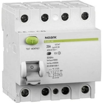 Noark Electric Ex9L-N 4P 40A A 30mA
