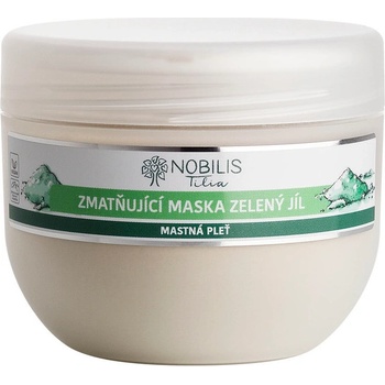 Nobilis Tilia Zmatňující maska Zelený jíl 100 g