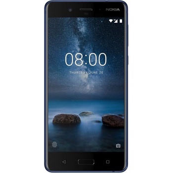 Nokia 8 Single SIM Steel