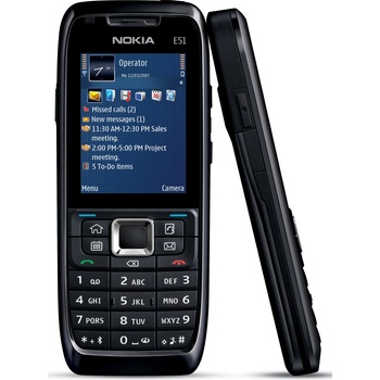 Nokia E51 Black Steel