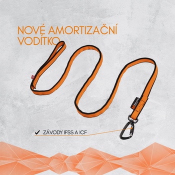 Non-stop dogwear BUNGEE LEASH VODÍTKO S AMORTIZÉREM