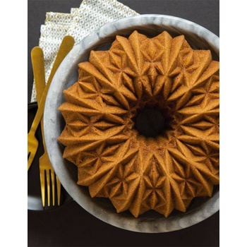 Nordic Ware forma bábovka Crystal zlatá 2,3 l 92877