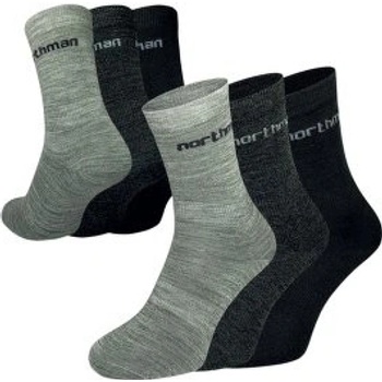 Northman Liner 3-pack Mix šedá