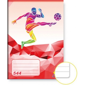 Notes Bohemia Školní sešit 544 A5 linka 40ls bezdřevý