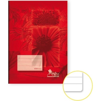 NOTES školní sešit 644 A6 linka 40l economy