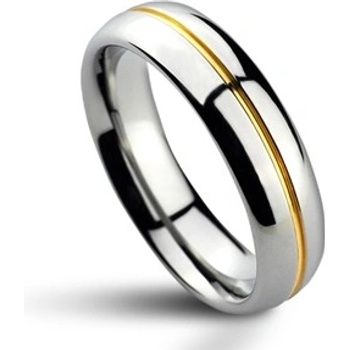 Nubis NWF1027-SL Pánský snubní prsten wolfram NWF1027-SL