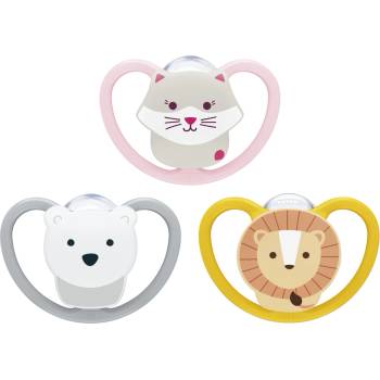 Nuk dudlík Perfect Match Air Polar Bear 1 ks