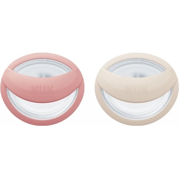 Nuk MommyFeel dudlík 2ks broskvová