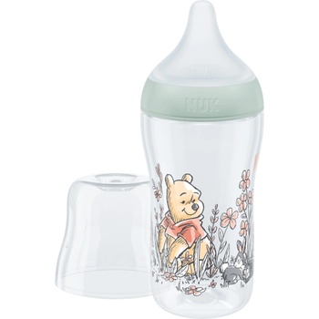 Nuk Perfect Match láhev s kontrolou teploty Disney Medvídek Pú 260 ml