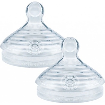 Nuk savička Nature Sense transparentní 2 ks