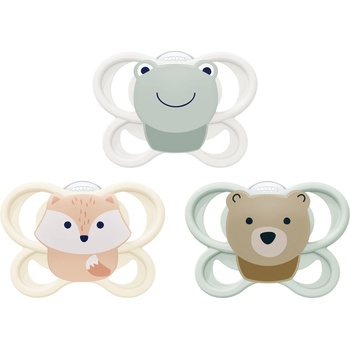 Nuk šidítko Space fox šedá