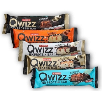 Nutrend QWIZZ protein bar 6 x 60 g