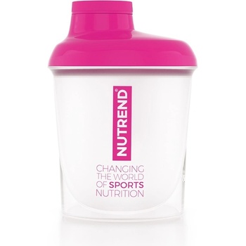 Nutrend Shaker 2019 300 ml 300 ml čirá/růžová