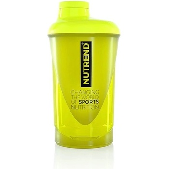 Nutrend shaker 600ml, žlutý