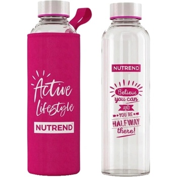 Nutrend Skleněná láhev s termoobalem - 500ml