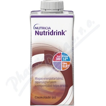 NUTRIDRINK S PŘÍCHUTÍ ČOKOLÁDOVOU POR SOL 24X200ML