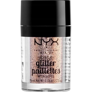 NYX Professional Makeup Glitter Goals metalické třpytky na obličej a tělo 04 Goldstone 2,5 g