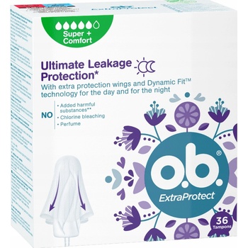 O.B. Extra Protect Super + Comfort tampony 36 ks