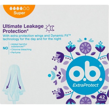 O.B. tampóny ExtraProtect Super 42 ks