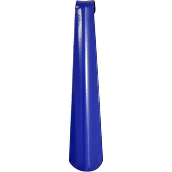 Obouvací lžíce kovová 23 cm modrá
