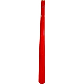 Obouvací lžíce plastová 60 cm červená