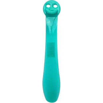 Obouvací lžíce Smile plastová 30 cm zelená průsvitná
