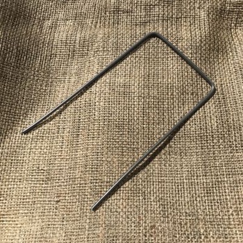 Ocelová skoba U 100ks průměr 3mm délka 15cm šířka 7,5cm