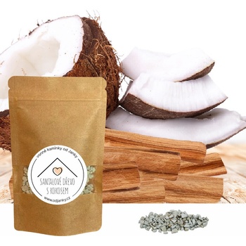 Od Janky Vonné kamínky Santalové dřevo s kokosem 60 g