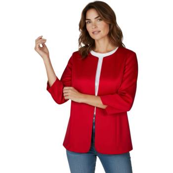 Olenka Dámské červené sako MAGWA Červená