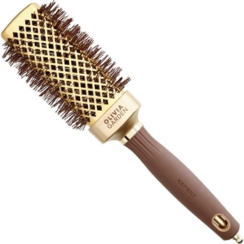 Olivia Garden Expert BlowOut Shine Gold kartáč na vlasy 45 mm