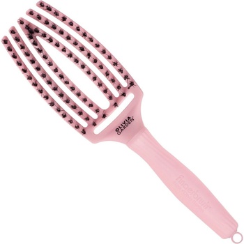 Olivia Garden Fingerbrush COMBO Pastel Pink Medium
