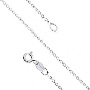 Olivie Stříbrný rhodiovaný řetízek anker 2009
