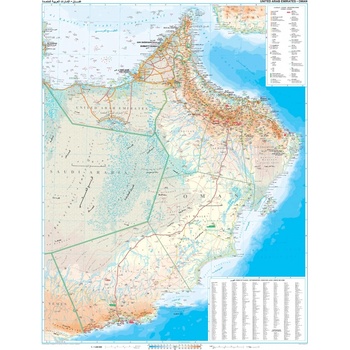 Oman 1:1,25m mapa GIZI