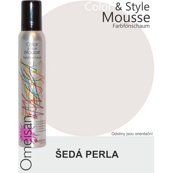 Omeisan Color & Style Mousse tužidlo šedá perla 200 ml