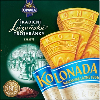 Opavia Kolonáda Tradiční lázeňské trojhránky kakaové 260 g